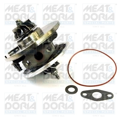 Core assembly, turbocharger